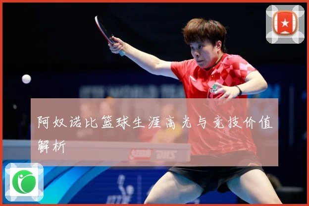 阿奴诺比篮球生涯高光与竞技价值解析